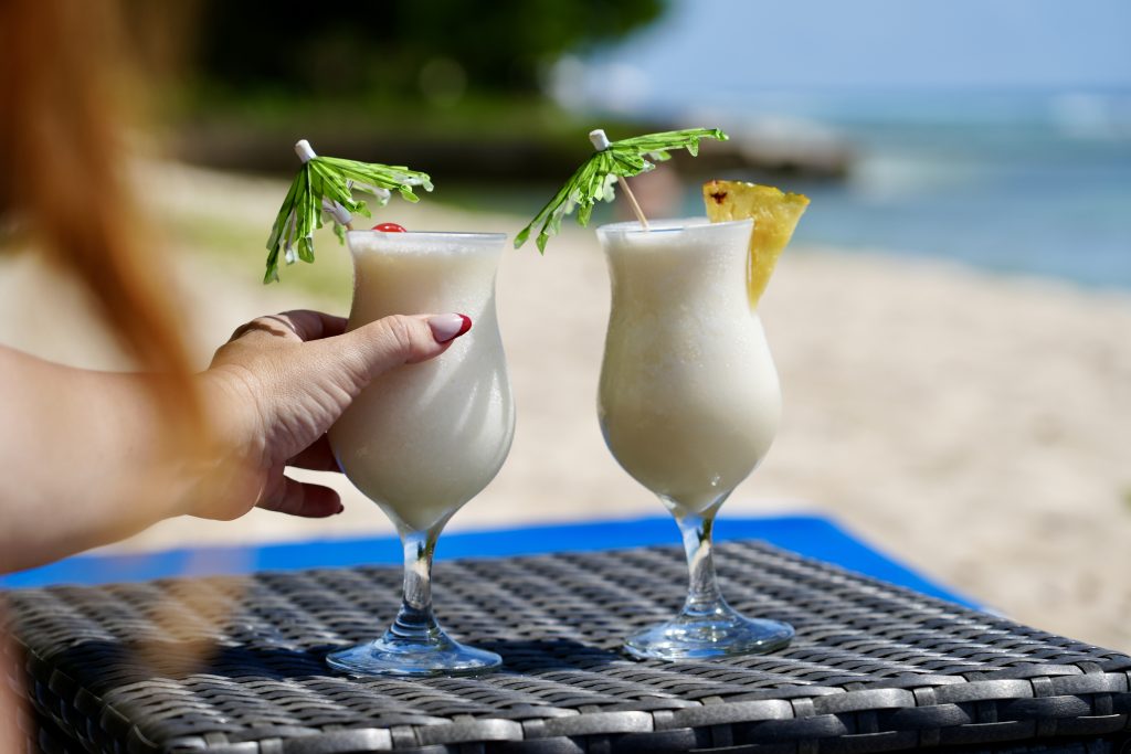 Drinks On Beach