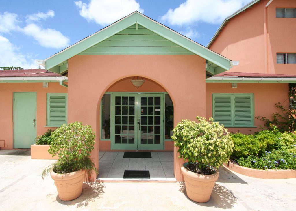 Entrance to Reception