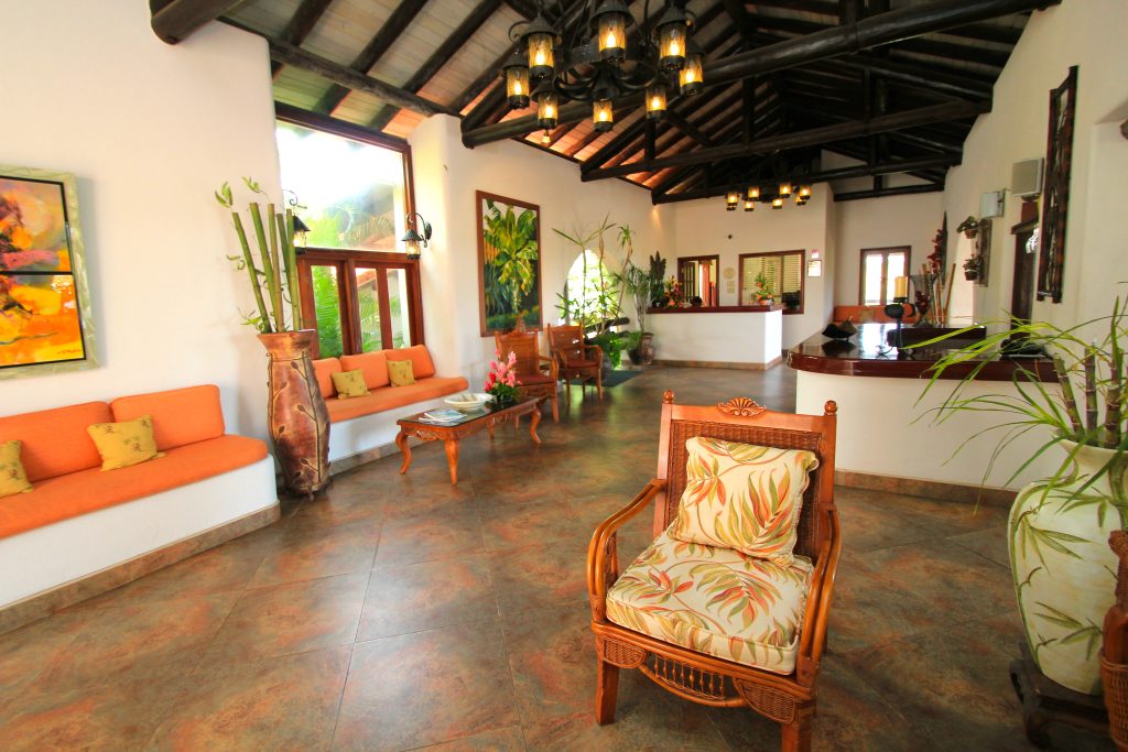 Entrance to Reception