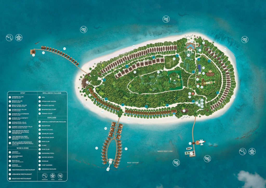 Furaveri Maldives Map thumbnail