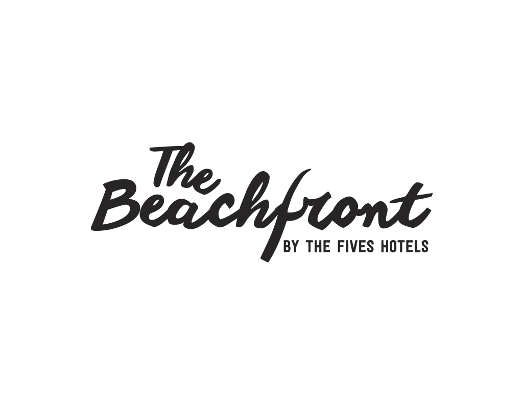 Logo The Beachfront by The Fives Hotels Black