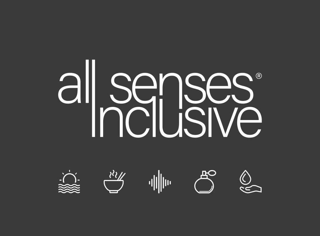 Logo all senses Mas iconos Wihte Icons