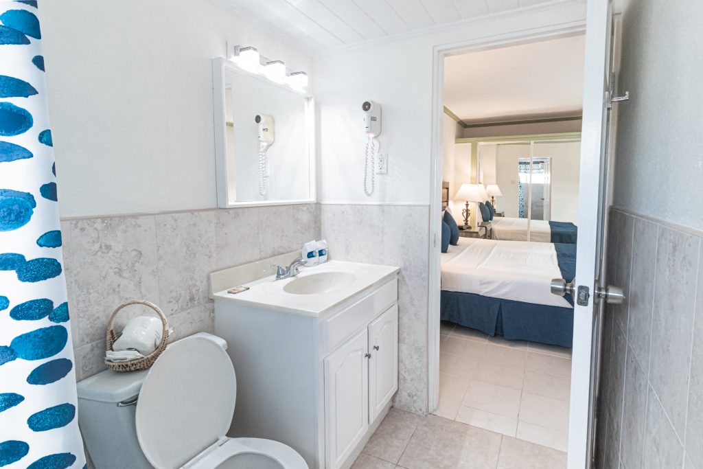 One Bedroom Suite Two Twins Bathroom