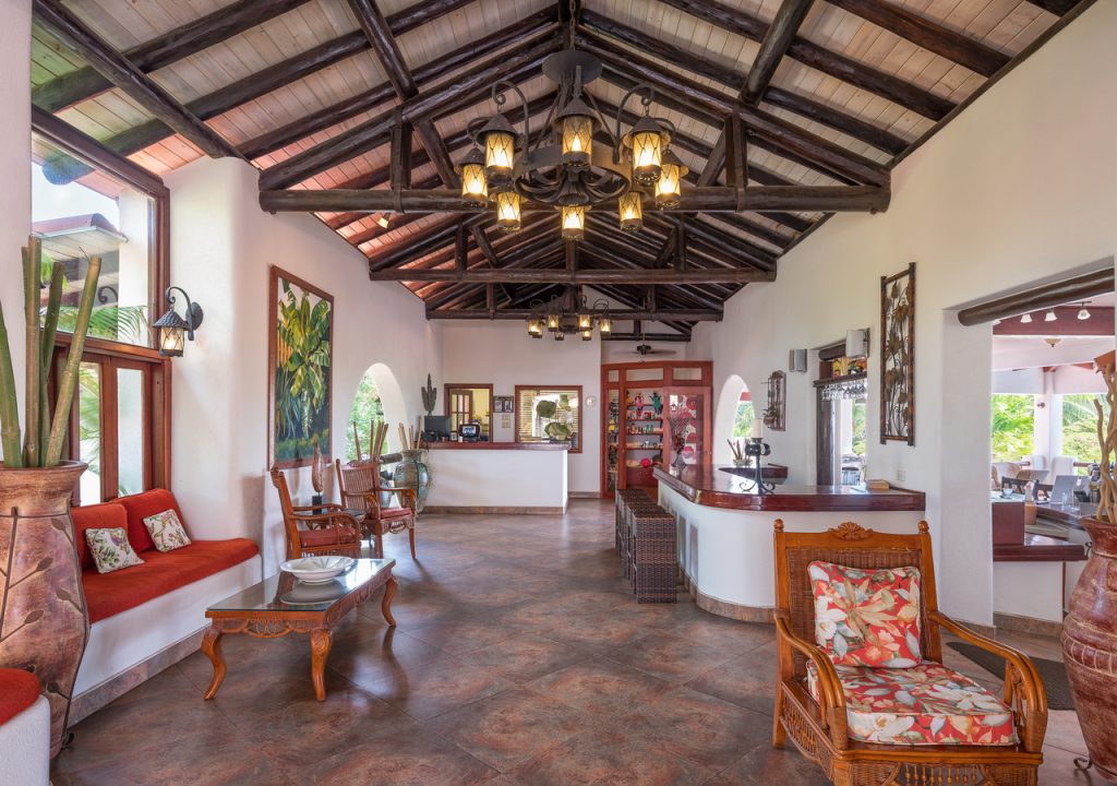 Reception lobby