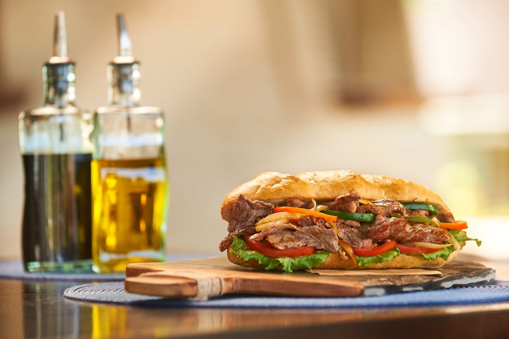 Steak-Sandwich