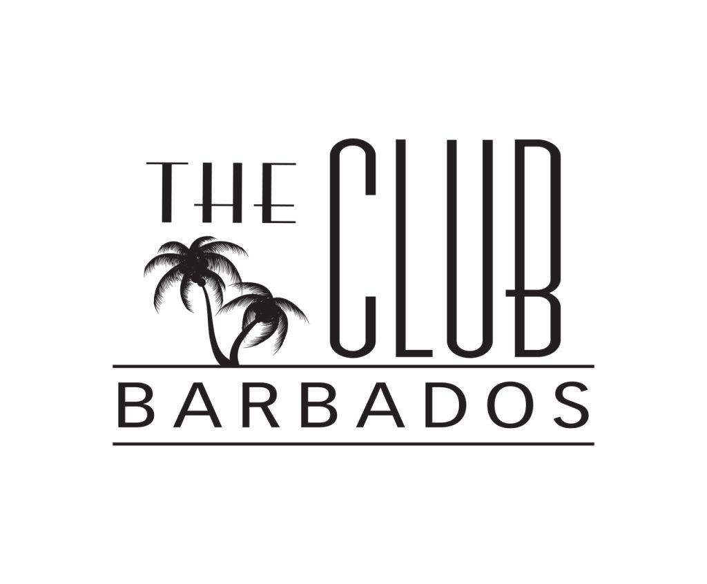 The Club Barbados logo black