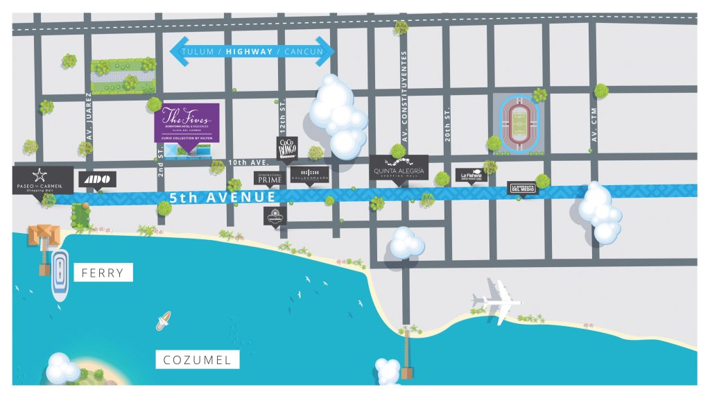 The Fives Downtown Location