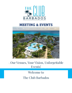 The Club Barbados Events Cover