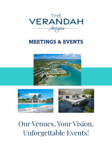 Verandah Events Guide Cover